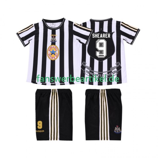 SHEARER 9 Retro 1997 Trikot Newcastle United Kinder Heimausrüstung 1999 Kurzarm