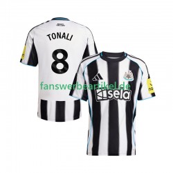 Sandro Tonali 8 Trikot Newcastle United Herren Heimausrüstung 2025-2026 Kurzarm
