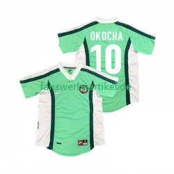 OKOCHA 10 Retro 1998 Trikot Nigeria Herren Heimausrüstung Kurzarm