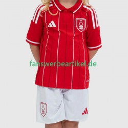 Trikot Nottingham Forest Kinder Heimausrüstung 2025-2026 Kurzarm