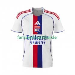 Trikot Olympique Lyon Herren Heimausrüstung 2025-2026 Kurzarm