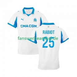 Adrien Rabiot 25 Trikot Olympique Marseille Herren Heimausrüstung 2025-2026 Kurzarm