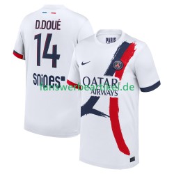 Desire Doue 14 Trikot Paris Saint-Germain Herren Auswärtsausrüstung 2025-2026 Kurzarm