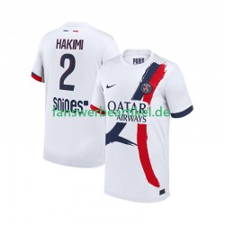 Hakimi 2 Trikot Paris Saint-Germain Herren Auswärtsausrüstung 2025-2026 Kurzarm