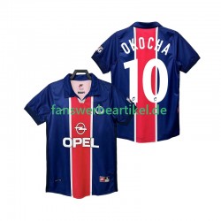 OKOCHA 10 Retro 1998 Trikot Paris Saint-Germain Herren Heimausrüstung 1999 Kurzarm