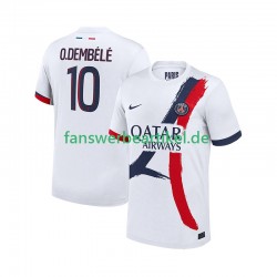 Ousmane Dembele 10 Trikot Paris Saint-Germain Herren Auswärtsausrüstung 2025-2026 Kurzarm