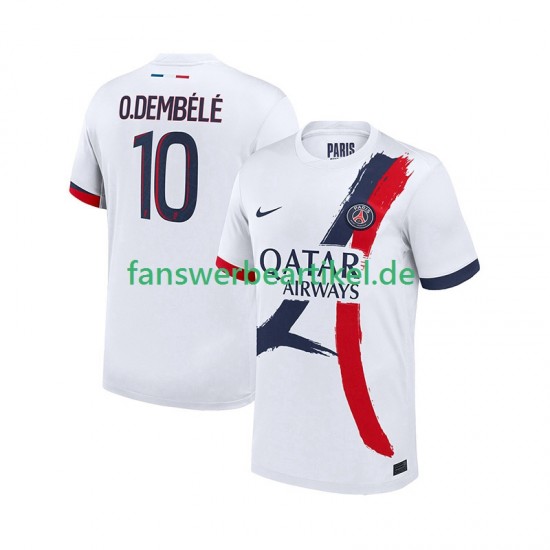 Ousmane Dembele 10 Trikot Paris Saint-Germain Herren Auswärtsausrüstung 2025-2026 Kurzarm