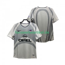 Retro 2001 2002 Trikot Paris Saint-Germain Herren Auswärtsausrüstung Kurzarm