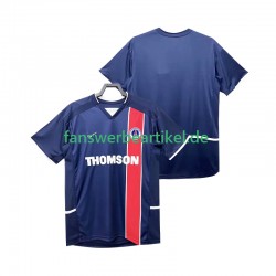 Retro 2002 2003 Trikot Paris Saint-Germain Herren Heimausrüstung Kurzarm