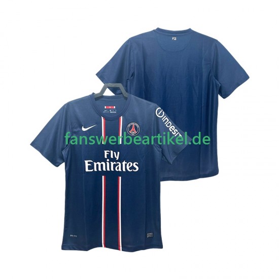 Retro 2012 2013 Trikot Paris Saint-Germain Herren Heimausrüstung Kurzarm