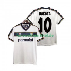 NAKATA 10 Retro 2002 2003 Trikot Parma Herren Auswärtsausrüstung Kurzarm