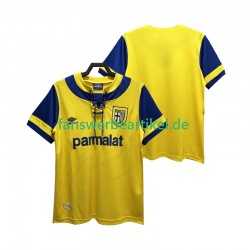 Retro 1993 1995 Trikot Parma Herren Auswärtsausrüstung Kurzarm