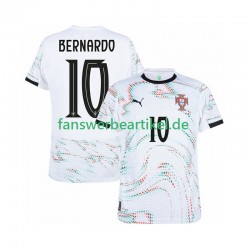 Bernardo Silva 10 Trikot Portugal Herren Auswärtsausrüstung 2025-2026 Kurzarm