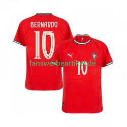 Bernardo Silva 10 Trikot Portugal Herren Heimausrüstung 2025-2026 Kurzarm