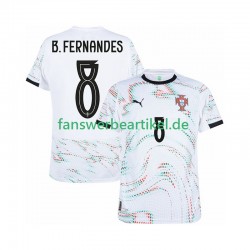 Bruno Fernandes 8 Trikot Portugal Herren Auswärtsausrüstung 2025-2026 Kurzarm