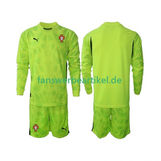 Torwart Trikot Portugal Kinder Heimausrüstung 2025 Langarm