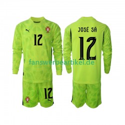 Jose Sa 12 Torwart Trikot Portugal Kinder Heimausrüstung 2025 Langarm