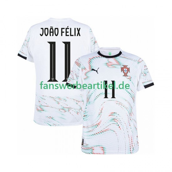 Joao Felix 11 Trikot Portugal Herren Auswärtsausrüstung 2025-2026 Kurzarm