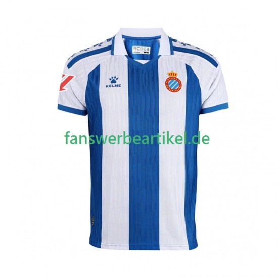 Trikot RCD Espanyol Herren Heimausrüstung 2025-2026 Kurzarm
