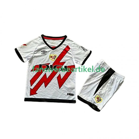 Trikot Rayo Vallecano Kinder Auswärtsausrüstung 2024-2025 Kurzarm