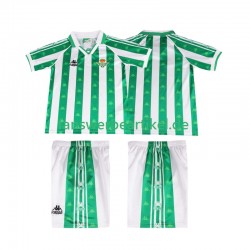 Retro 1996 1997 Trikot Real Betis Kinder Heimausrüstung Kurzarm