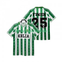 FINIDI 25 Retro 1995 1996 Trikot Real Betis Herren Heimausrüstung Kurzarm