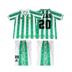 Tomas Olias 20 Retro 1996 1997 Trikot Real Betis Kinder Heimausrüstung Kurzarm