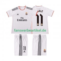 BALE 11 Retro 2013 2014 Trikot Real Madrid Kinder Heimausrüstung Kurzarm