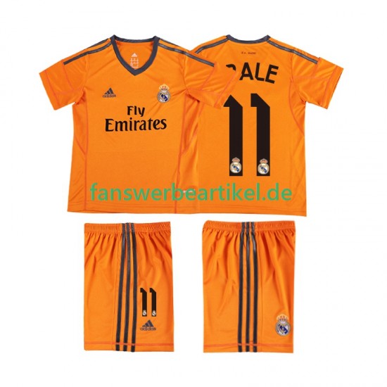 BALE 11 Retro 2013 2014 Trikot Real Madrid Kinder Ausweich ausrüstung Kurzarm