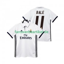 BALE 11 Retro 2017 2018 Trikot Real Madrid Herren Heimausrüstung Kurzarm