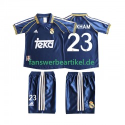 BECERHAM 23 Retro 1998 Trikot Real Madrid Kinder Ausweich ausrüstung 1999 Kurzarm