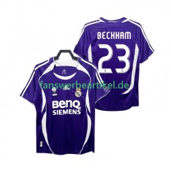 Beckham 23 Retro 2007 Trikot Real Madrid Herren Auswärtsausrüstung 2006 Kurzarm