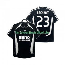 Beckham 23 Retro 2007 Trikot Real Madrid Herren Ausweich ausrüstung 2006 Kurzarm