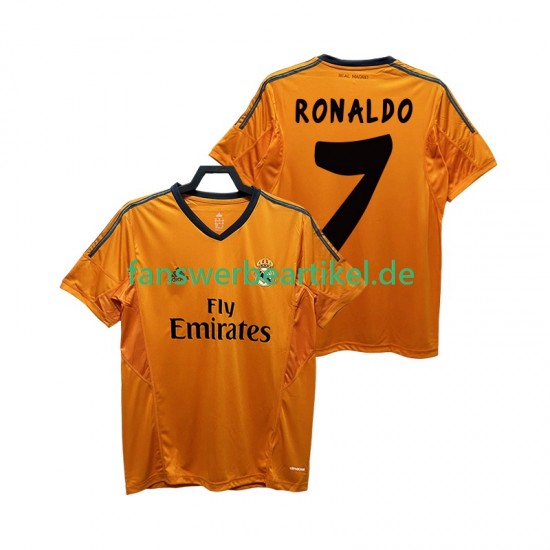 CRISTIANO RONALDO 7 Retro 2013 2014 Trikot Real Madrid Herren Ausweich ausrüstung Kurzarm