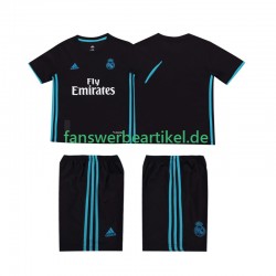 Retro 2017 2018 Trikot Real Madrid Kinder Auswärtsausrüstung Kurzarm