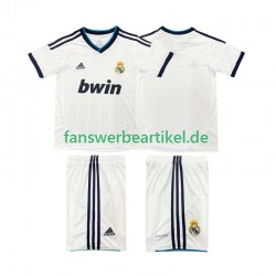 Retro 2012 2013 Trikot Real Madrid Kinder Heimausrüstung Kurzarm