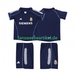 Retro 2005 Trikot Real Madrid Kinder Auswärtsausrüstung 2006 Kurzarm