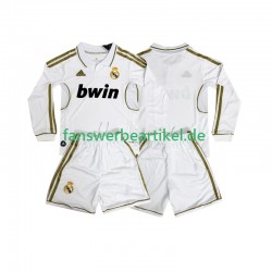 Retro 2012 Trikot Real Madrid Kinder Heimausrüstung 2011 Langarm