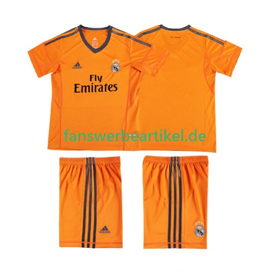 Retro 2013 2014 Trikot Real Madrid Kinder Ausweich ausrüstung Kurzarm