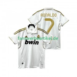 Cristiano Ronaldo 7 Retro 2012 Trikot Real Madrid Herren Heimausrüstung 2011 Kurzarm