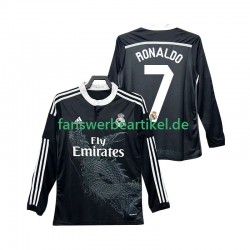 Cristiano Ronaldo 7 Retro 2014 2015 Trikot Real Madrid Herren Ausweich ausrüstung Langarm