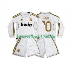 FIGO 10 Retro 2012 Trikot Real Madrid Kinder Heimausrüstung 2011 Langarm