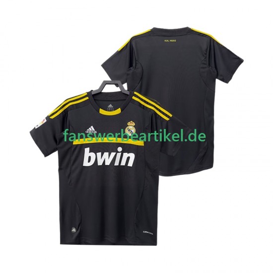 Retro 2012 Torwart Trikot Real Madrid Herren Auswärtsausrüstung 2011 Kurzarm