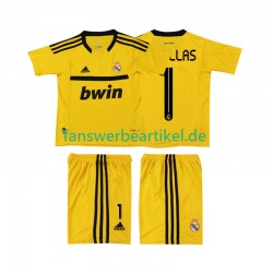 CASILLAS 1 Retro 2012 Torwart Trikot Real Madrid Kinder Heimausrüstung 2011 Kurzarm