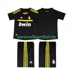 Retro -2012 Torwart Trikot Real Madrid Kinder Heimausrüstung 2011 Kurzarm