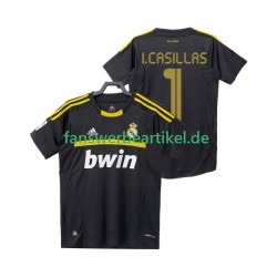 I.CASILLAS 1 Retro 2012 Torwart Trikot Real Madrid Herren Auswärtsausrüstung 2011 Kurzarm