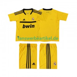 Retro 2012 Torwart Trikot Real Madrid Kinder Heimausrüstung 2011 Kurzarm