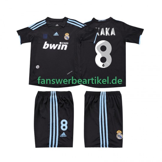 KAKA 8 Retro 2009 Trikot Real Madrid Kinder Auswärtsausrüstung 2010 Kurzarm