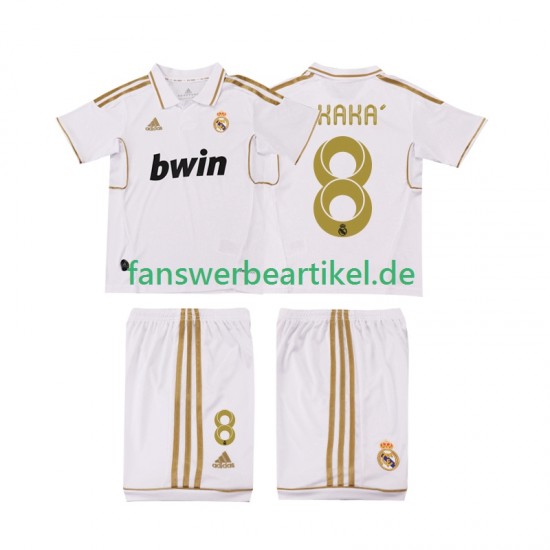 KAKA 8 Retro 2012 Trikot Real Madrid Kinder Heimausrüstung 2011 Kurzarm