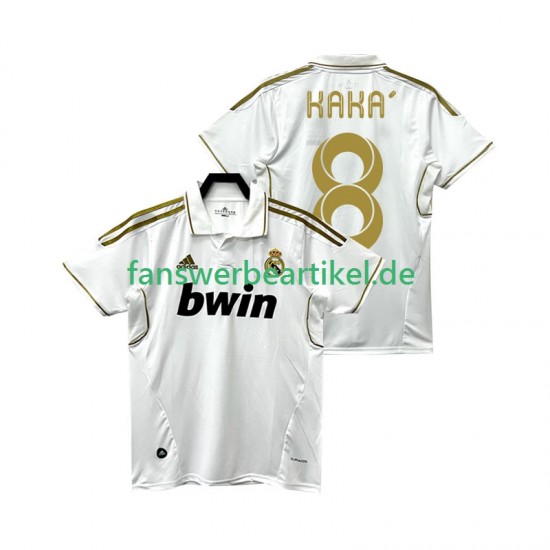 KAKA 8 Retro 2012 Trikot Real Madrid Herren Heimausrüstung 2011 Kurzarm